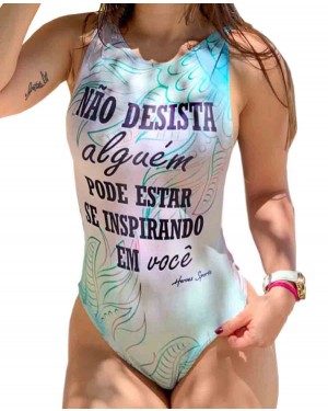 BODY CLASSIC NÃO DESISTA FEMININO - OFERTAÇO