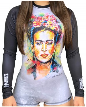 BODY FEMININO FRIDA KAHLO - OFERTAÇO 