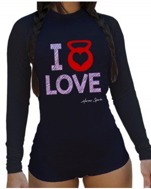 BODY FEMININO I LOVE - OFERTAÇO