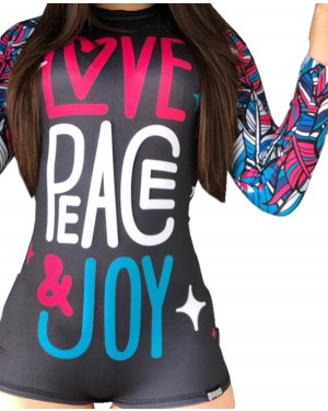 BODY INFANTIL PEACE AND LOVE 