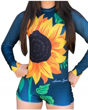 BODY FEMININO SUNFLOWER 