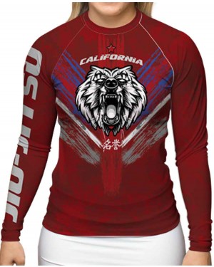 RASHGUARD FEMININO CALIFORNIA BEAR - OFERTAÇO