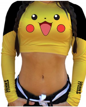 CROPPED PIKACHU FEMININO - OFERTAÇO