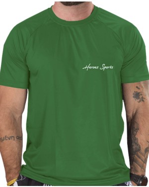 CAMISA DRY FIT MASCULINO HEROES GREEN 
