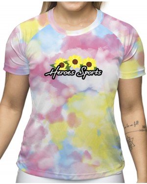 CAMISA DRY FIT FEMININO TIE DYE - OFERTAÇO