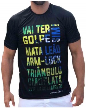 CAMISA DRY FIT MASCULINO VAI TER GOLPE - OFERTAÇO