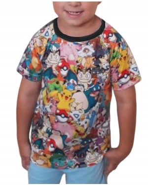 CAMISA DRY FIT INFANTIL POKÉMON - OFERTAÇO 