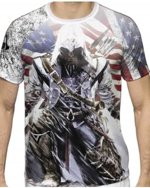 CAMISA DRY FIT MASCULINO ASSASSIN'S CREED