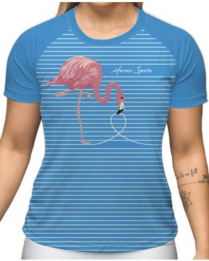 CAMISA DRY FIT FEMININO FLAMINGO - OFERTAÇO