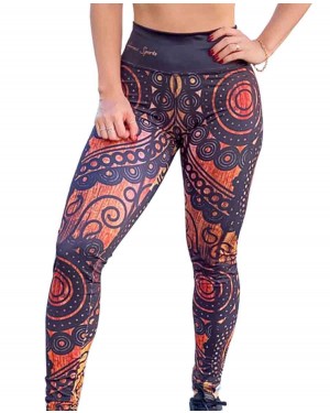 LEGGING FEMININO INDIAN DESIGN - OFERTAÇO