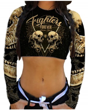 CROPPED FIGHTER FOREVER FEMININO - OFERTAÇO