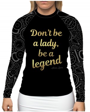 RASHGUARD FEMININO BE A LEGEND
