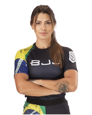 RASHGUARD FEMININO BJJ BRASIL 