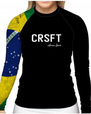 RASHGUARD FEMININO CRSFT BRASIL