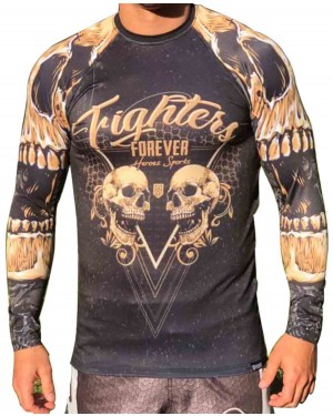 RASHGUARD MASCULINO FIGHTER FOREVER - OFERTAÇO 