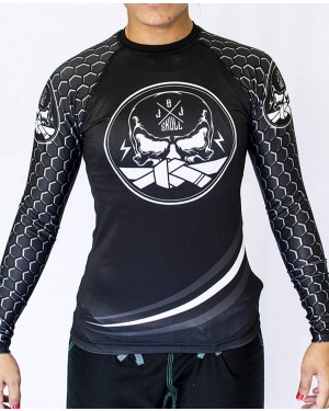 RASHGUARD FEMININO SKULL BJJ 