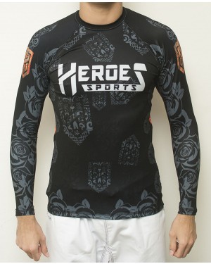 RASHGUARD MASCULINO MEXICAN SKULL