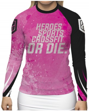 RASHGUARD FEMININO CROSSFIT OR DIE - OFERTAÇO 