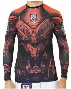 RASHGUARD MASCULINO CYBORG RED 