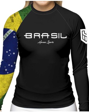 RASHGUARD FEMININO BRASIL SPORTS
