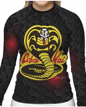 RASHGUARD FEMININO COBRA KAI - OFERTAÇO