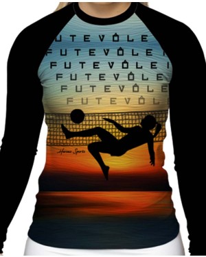 RASHGUARD FEMININO FUTEVÔLEI BICICLETA GIRL