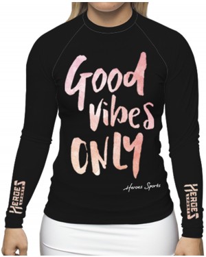 RASHGUARD FEMININO GOOD VIBES - OFERTAÇO