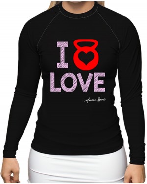 RASHGUARD FEMININO I LOVE 