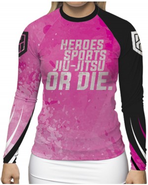 RASHGUARD FEMININO JIU-JITSU OR DIE - OFERTAÇO