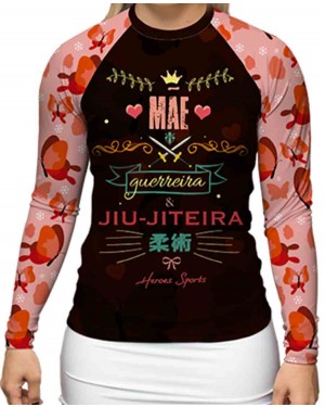 RASHGUARD FEMININO MÃE JIUJITEIRA - OFERTAÇO