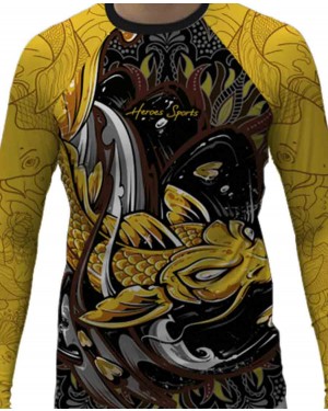 RASHGUARD MASCULINO KOI FISH - OFERTAÇO 