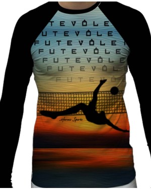 RASHGUARD MASCULINO FUTEVÔLEI BICICLETA - OFERTAÇO 