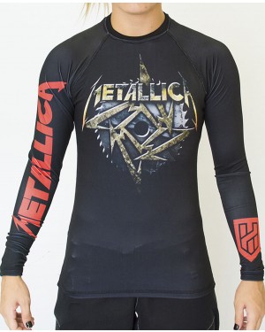RASHGUARD FEMININO METALLICA 