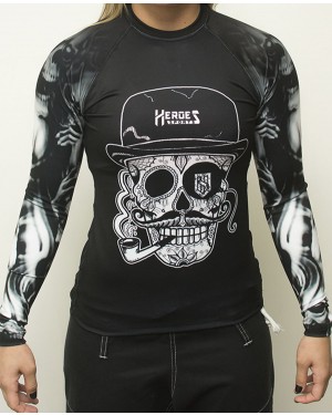 RASHGUARD FEMININO OLD SKULL