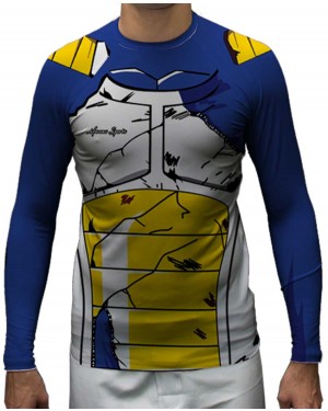 RASHGUARD MASCULINO VEGETA DESTROYED 