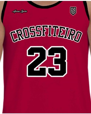 REGATA DRY FIT MASCULINO BASKETBALL CROSSFITEIRO - OFERTAÇO