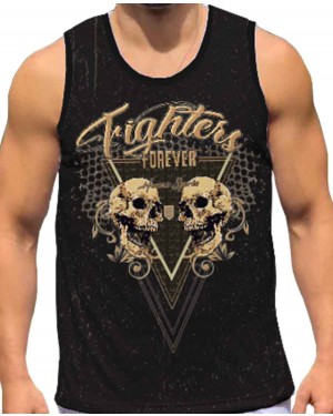 REGATA DRY FIT MASCULINO FIGHTER FOREVER
