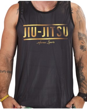 REGATA DRY FIT MASCULINO GOLDEN JIU JITSU - OFERTAÇO