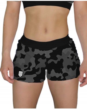 SHORT CROSS CAMUFLADO CINZA FEMININO - OFERTAÇO