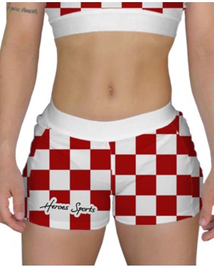 SHORT CROSS CHESS RED FEMININO - OFERTAÇO