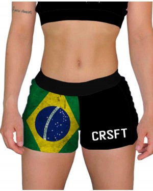 SHORT CROSS CRSFT BRASIL FEMININO - OFERTAÇO