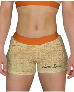 SHORT CROSS HEROES YELLOW FEMININO - OFERTAÇO