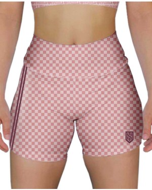 SHORT FITNESS CHESS PINK FEMININO - OFERTAÇO