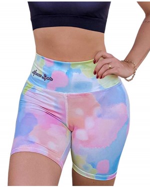 SHORT FITNESS TIE DYE FEMININO - OFERTAÇO