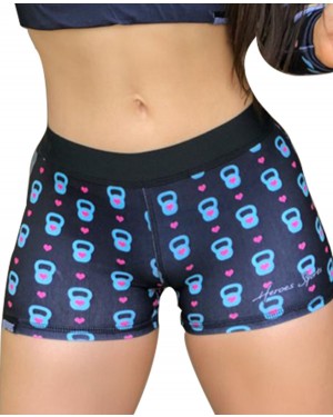 SHORT CROSS WOD BLACK FEMININO - OFERTAÇO