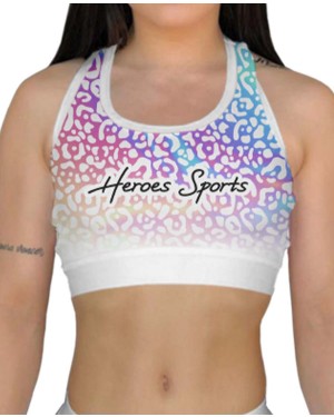 TOP FITNESS LEOPARD PRINT FEMININO - OFERTAÇO