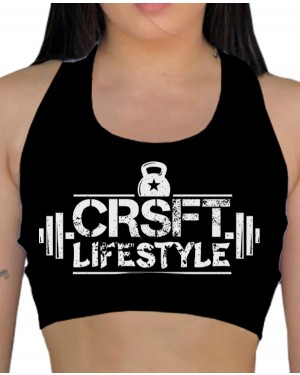 TOP FITNESS CRSFT LIFESTYLE FEMININO - OFERTAÇO