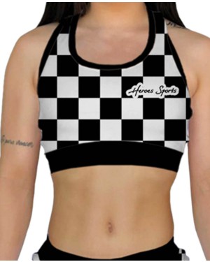 TOP FITNESS CHESS BLACK FEMININO - OFERTAÇO