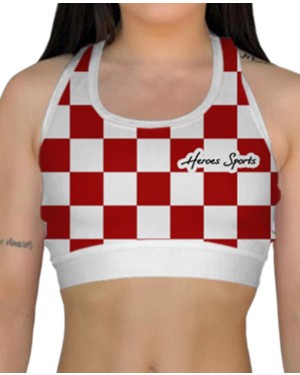TOP FITNESS CHESS RED FEMININO - OFERTAÇO