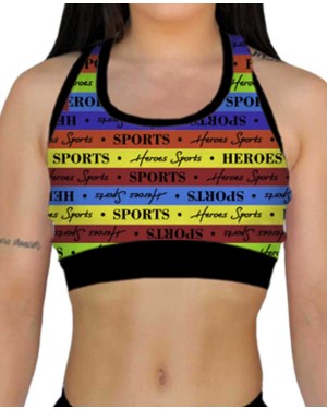 TOP FITNESS FITINHA HEROES FEMININO - OFERTAÇO